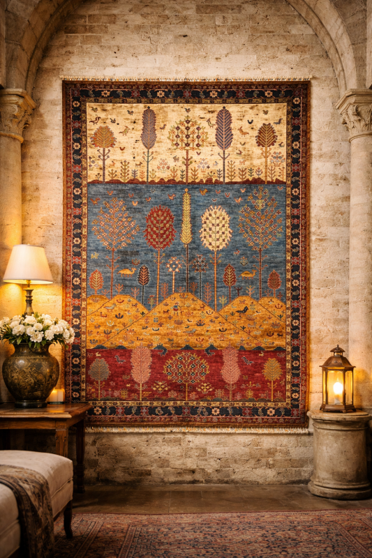 ORITOP Soraya Premium Orientteppich Handgeknüpft 170x265 cm 